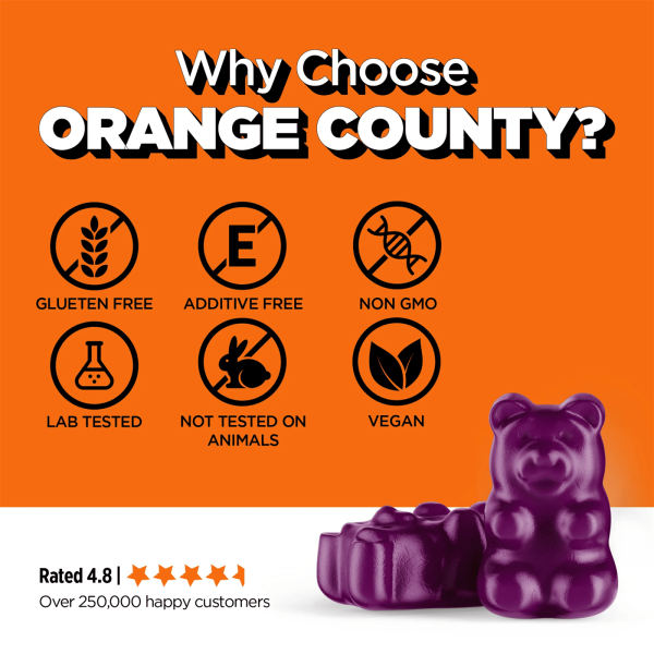 Orange County Lions Mane Nootropic Gummies - Vapestore Direct