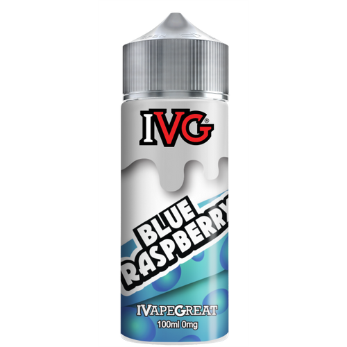 Blue Raspberry E-Liquid Shortfill by IVG 100ml - Vapestore Direct