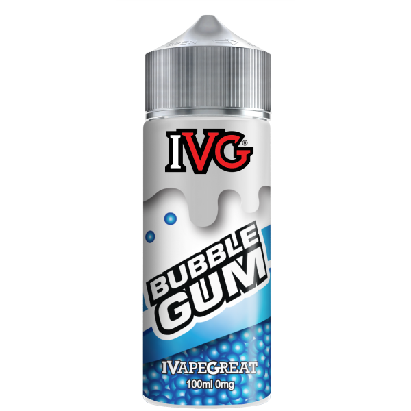 Bubblegum E-Liquid Shortfill by IVG 100ml - Vapestore Direct