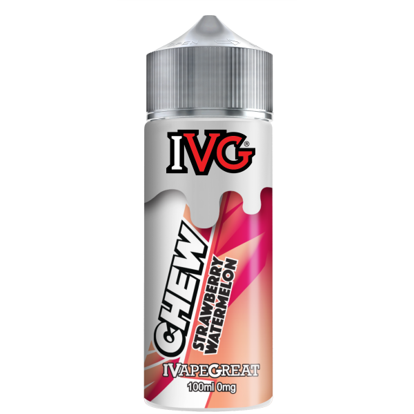 Chew Strawberry Watermelon E-Liquid Shortfill by IVG 100ml - Vapestore Direct