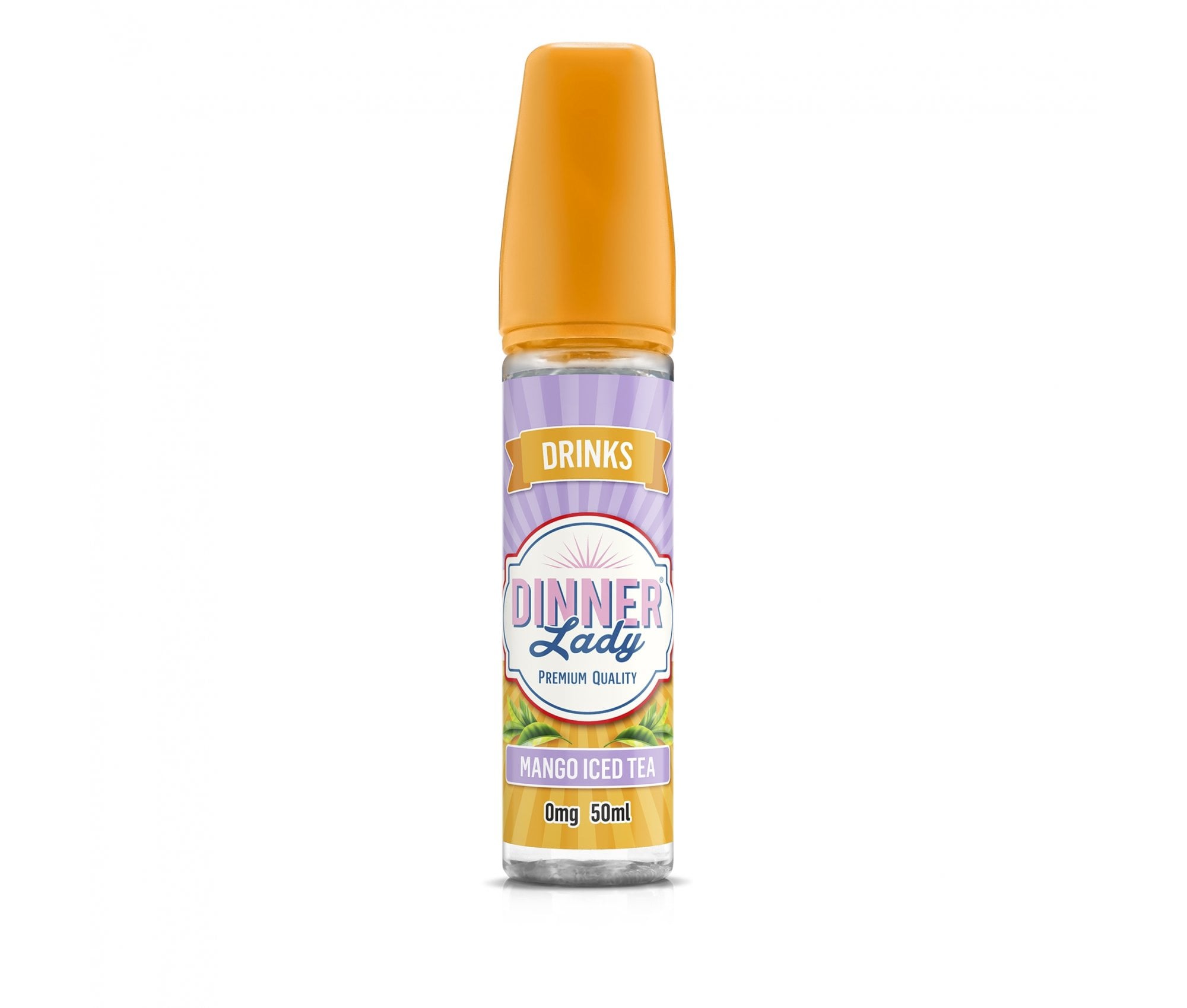 Mango Iced Tea E-Liquid Shortfill By Dinner Lady Drinks 50ml - Vapestore Direct