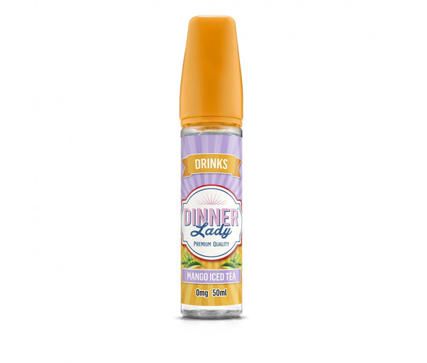 Mango Iced Tea E-Liquid Shortfill By Dinner Lady Drinks 50ml - Vapestore Direct