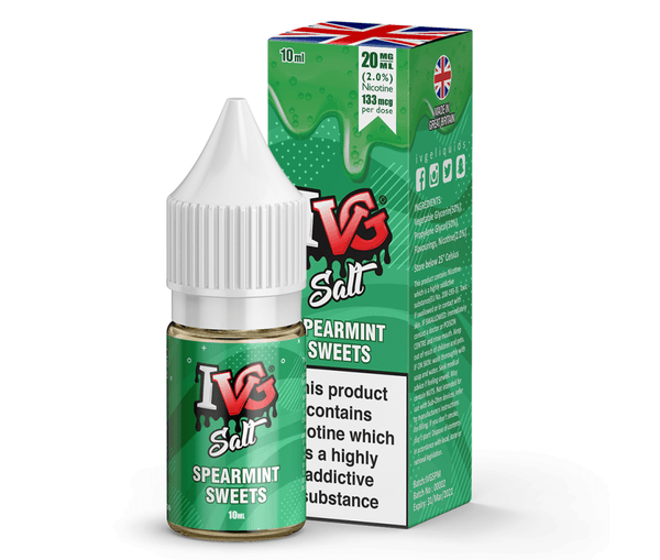 Spearmint E-Liquid Nicotine Salt By IVG 10ml - Vapestore Direct