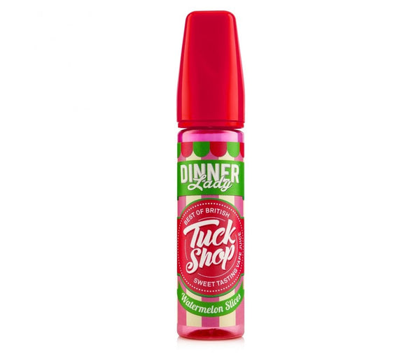 Watermelon Slices E-Liquid Shortfill By Dinner Lady Tuck Shop 50ml - Vapestore Direct