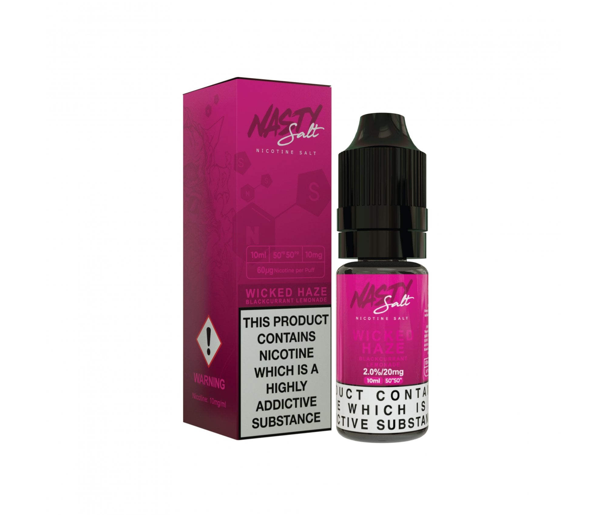 Wicked Haze E-Liquid Nicotine Salt By Nasty Juice 10ml - Vapestore Direct
