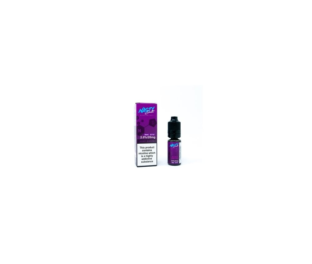 ASAP Grape E-Liquid Nicotine Salt By Nasty Juice 10ml - Vapestore Direct