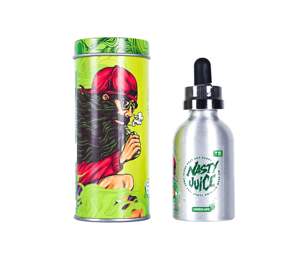 Green Ape E-Liquid Shortfill By Nasty Juice 50ml - Vapestore Direct