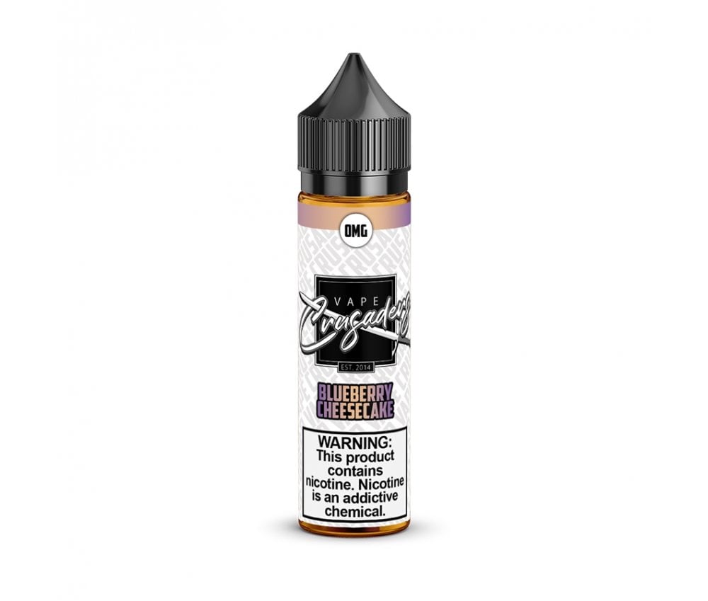 Blueberry Cheesecake E-Liquid Shortfill By Vape Crusaders 50ml - Vapestore Direct