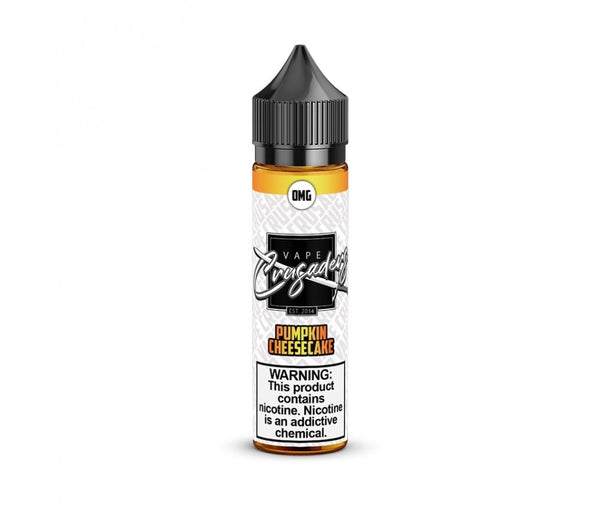 Pumpkin Cheesecake E-Liquid Shortfill By Vape Crusaders 50ml - Vapestore Direct
