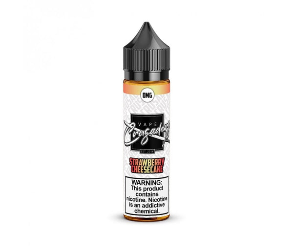 Strawberry Cheesecake E-Liquid Shortfill By Vape Crusaders 50ml - Vapestore Direct