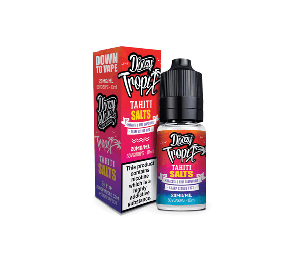 Tropix Tahiti  E-Liquid Nicotine Salt By Doozy Vape 10ml - Vapestore Direct