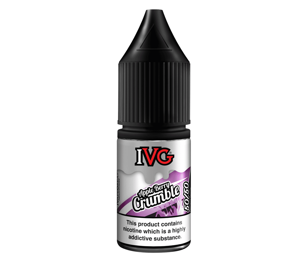 Apple Berry Crumble 50/50 E-Liquid By IVG 10ml - Vapestore Direct