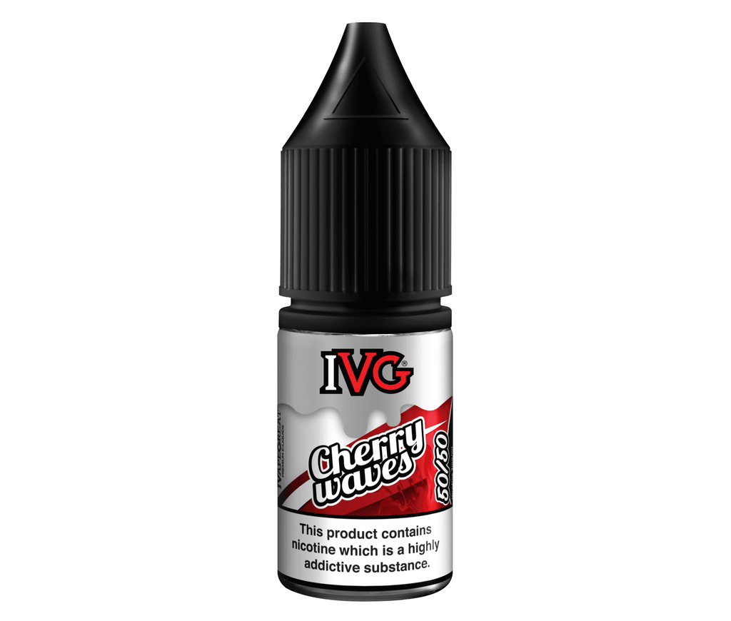 Cherry Wave 50/50 E-Liquid By IVG 10ml - Vapestore Direct