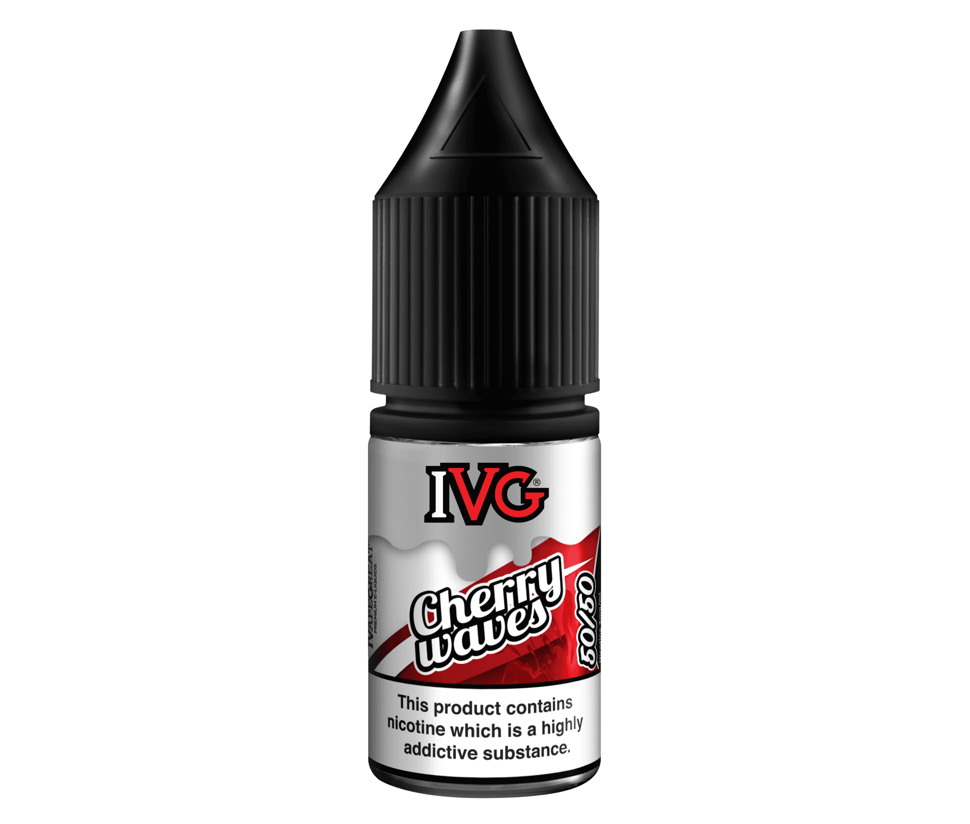 Cherry Wave 50/50 E-Liquid By IVG 10ml - Vapestore Direct