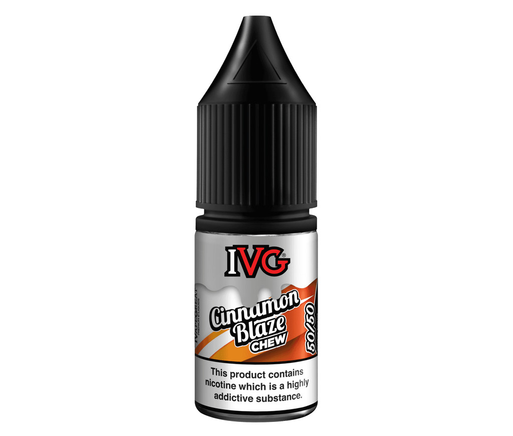 Cinnamon Blaze Chew 50/50 E-Liquid By IVG 10ml - Vapestore Direct