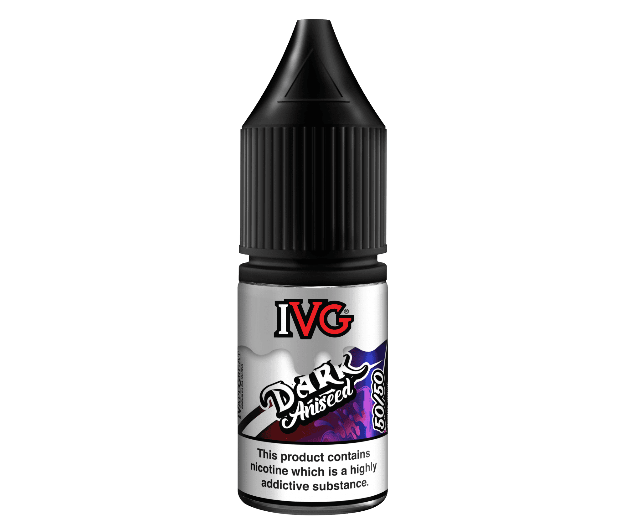 Dark Aniseed 50/50 E-Liquid By IVG 10ml - Vapestore Direct
