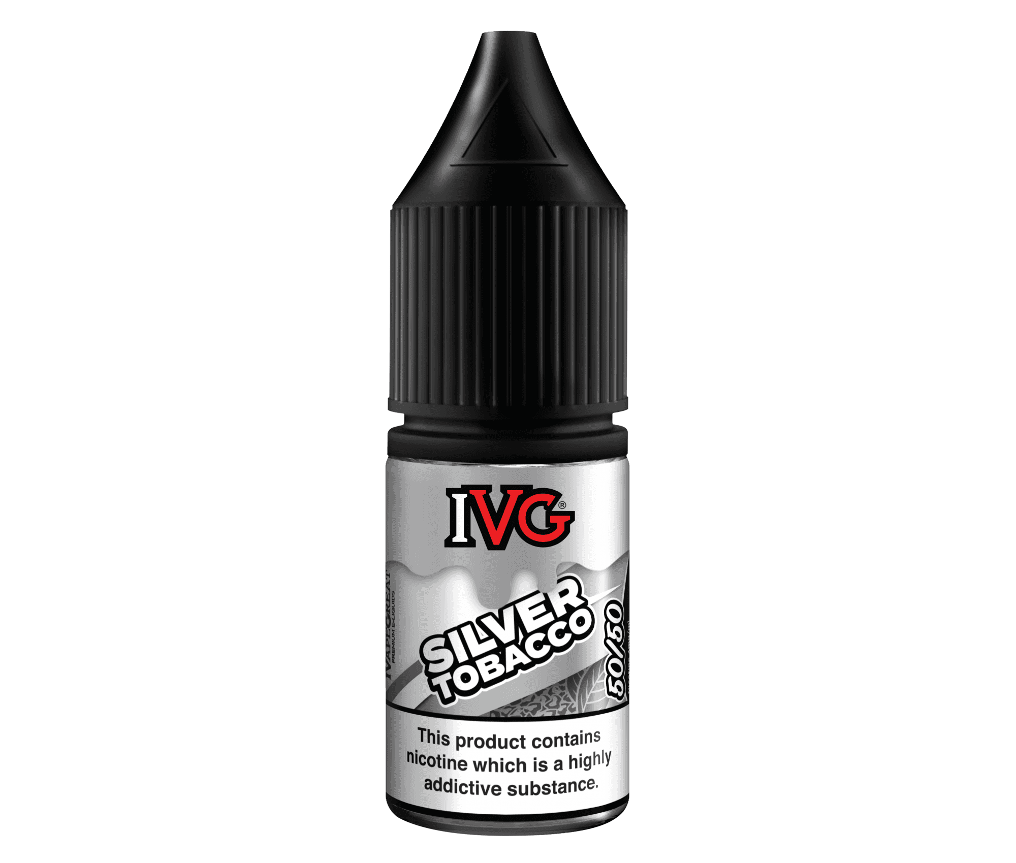Silver Tobacco 50/50 E-Liquid By IVG 10ml - Vapestore Direct