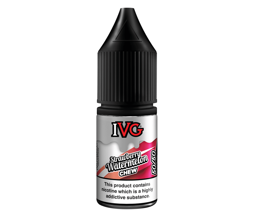 Strawberry Watermelon Chew 50/50 E-Liquid By IVG 10ml - Vapestore Direct