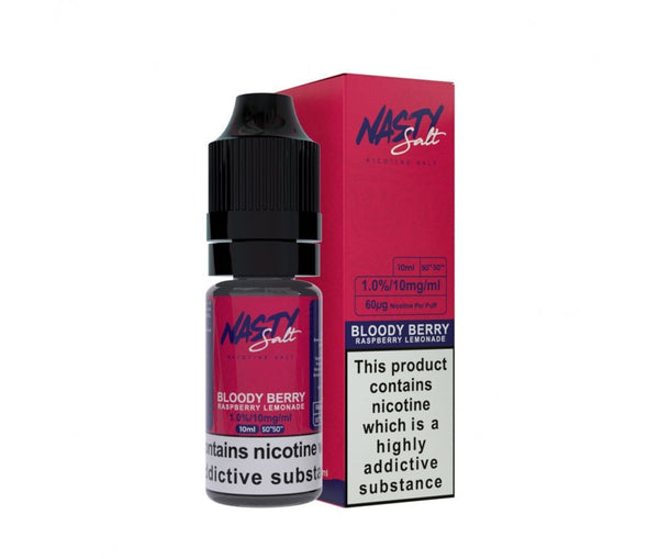 Bloody Berry E-Liquid Nicotine Salt By Nasty Juice 10ml - Vapestore Direct