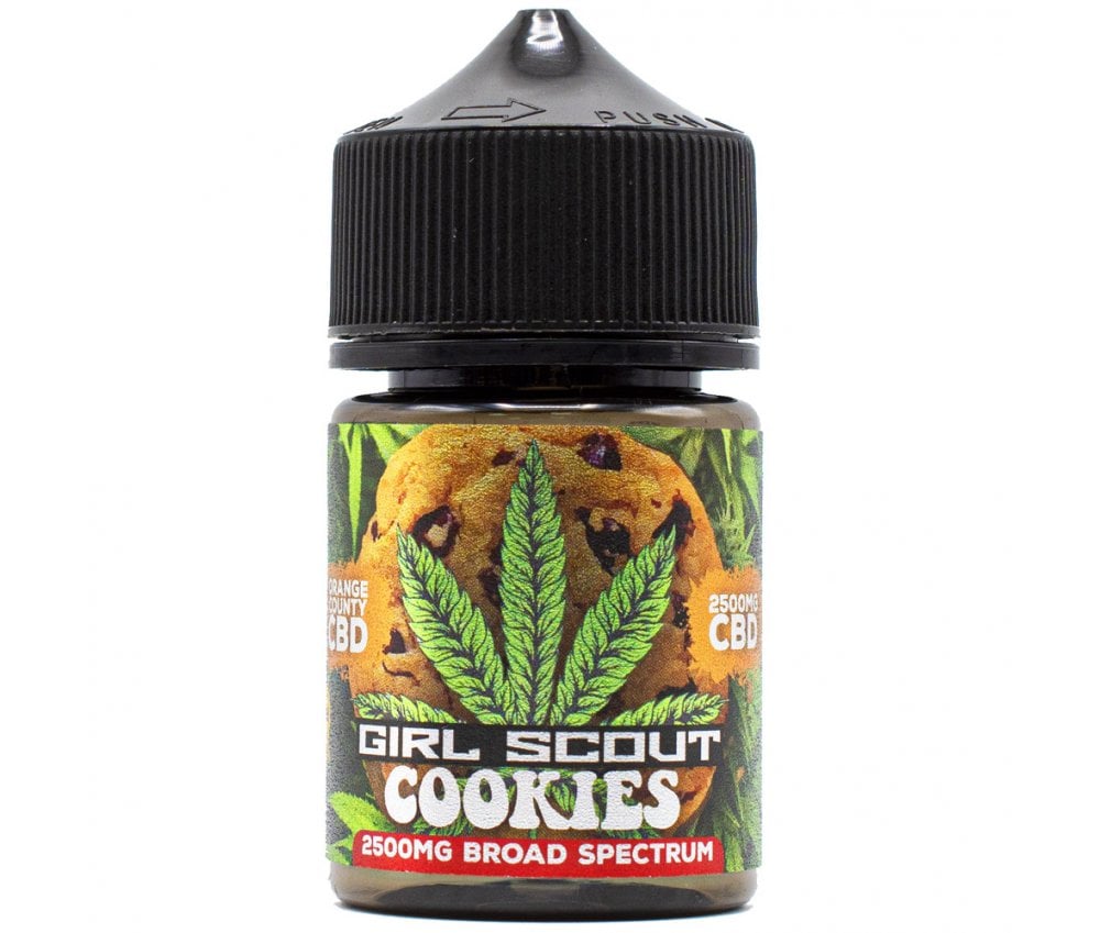 Girl Scout Cookies CBD E-Liquid By Orange County 50ml - Vapestore Direct