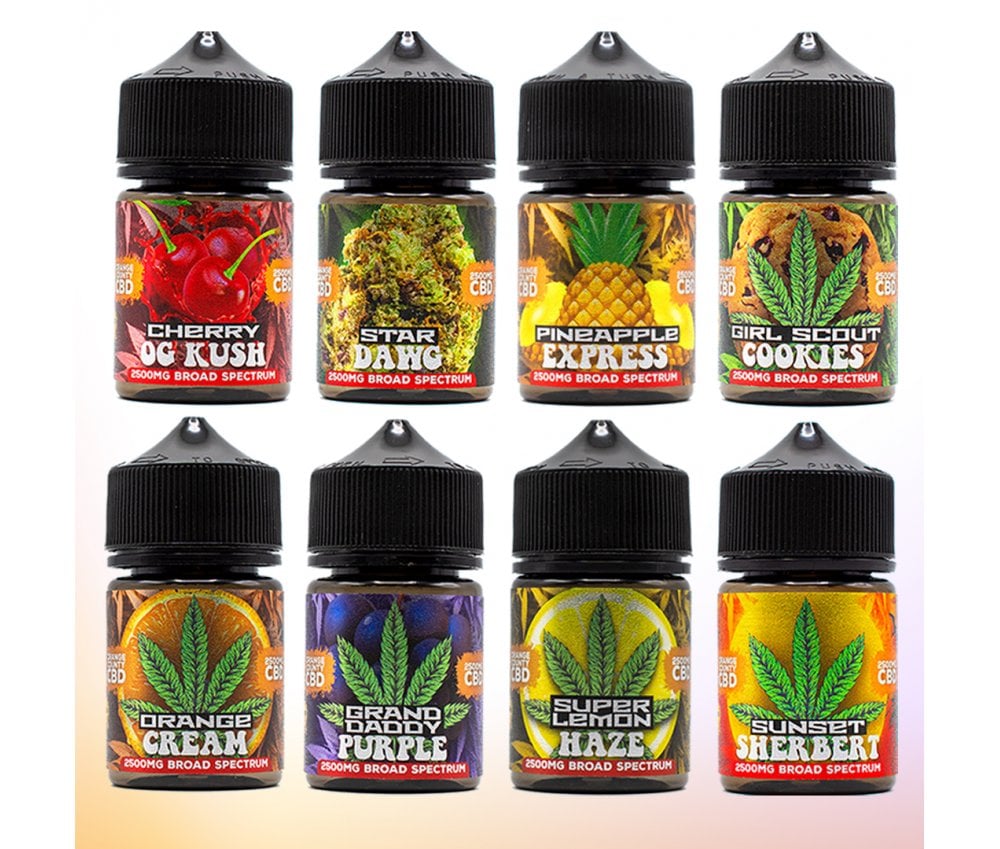 Orange Cream CBD E-Liquid By Orange County 50ml - Vapestore Direct