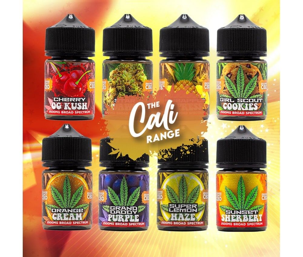 Orange Cream CBD E-Liquid By Orange County 50ml - Vapestore Direct