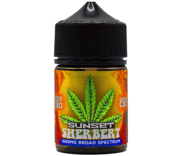 Sunset Sherbet CBD E-Liquid By Orange County 50ml - Vapestore Direct