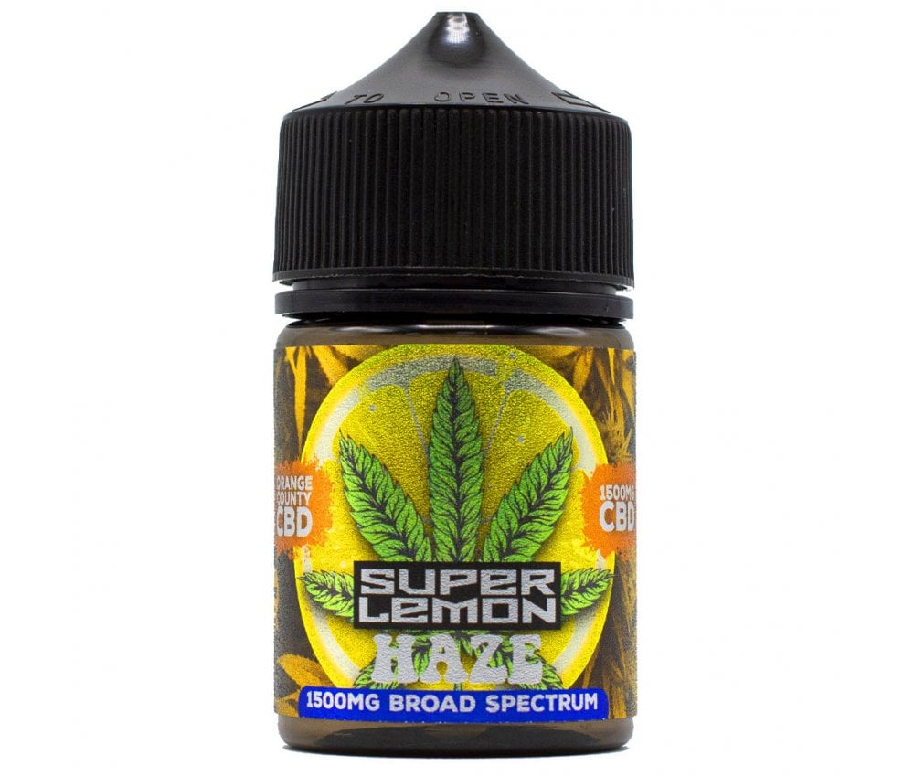 Super Lemon Haze CBD E-Liquid By Orange County 50ml - Vapestore Direct