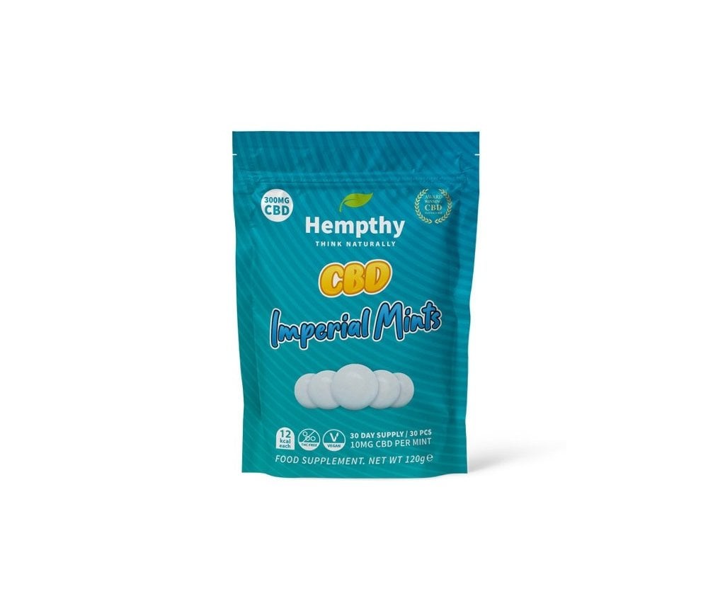 Hempthy  CBD Gummies  300mg Bag  IMPERIAL MINTS - Vapestore Direct