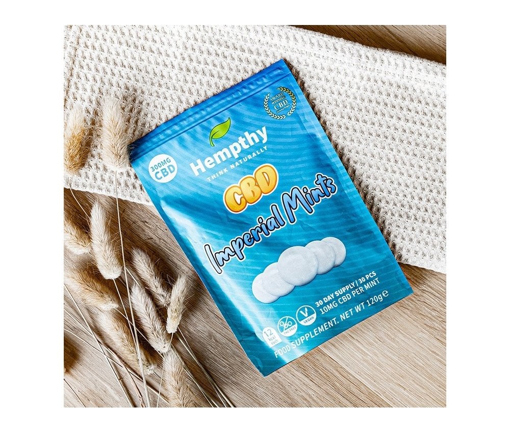 Hempthy  CBD Gummies  300mg Bag  IMPERIAL MINTS - Vapestore Direct