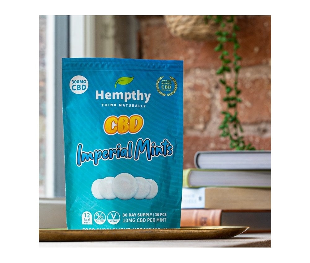 Hempthy  CBD Gummies  300mg Bag  IMPERIAL MINTS - Vapestore Direct