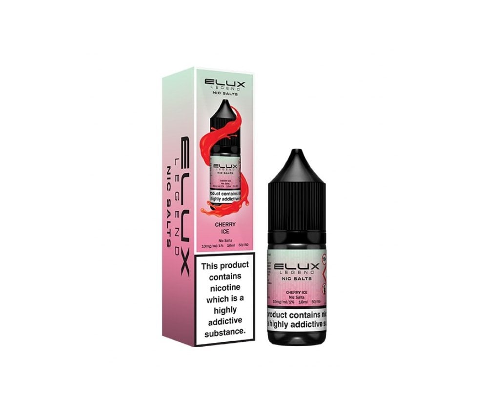Cherry Ice E-Liquid Nicotine Salt By Elux Legend 10ml - Vapestore Direct