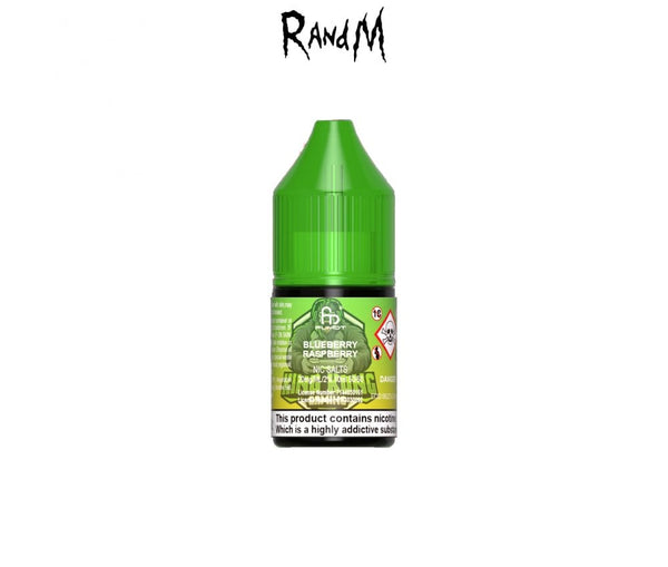 Blueberry Raspberry 7000 E-Liquid Nicotine Salt by R & M Tornado 10ml - Vapestore Direct