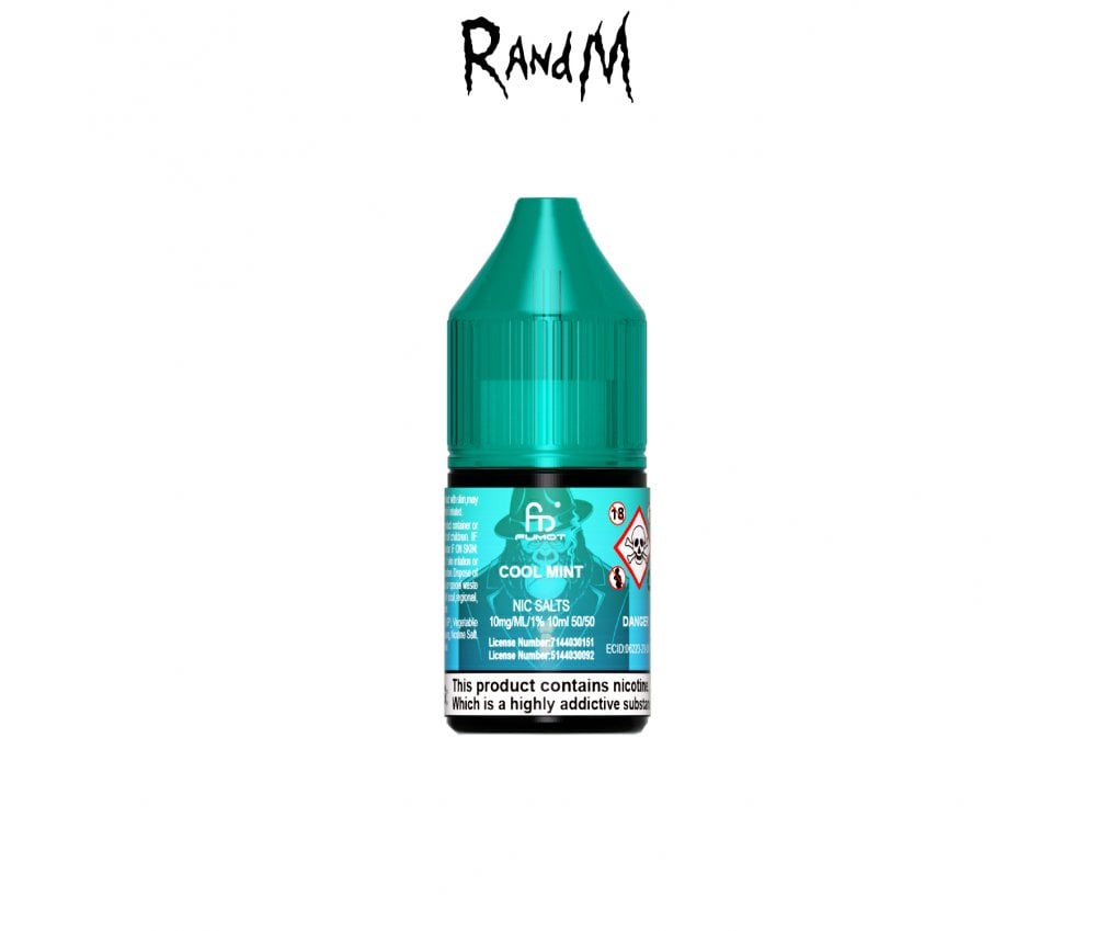Cool Mint 7000 E-Liquid Nicotine Salt by R & M Tornado 10ml - Vapestore Direct
