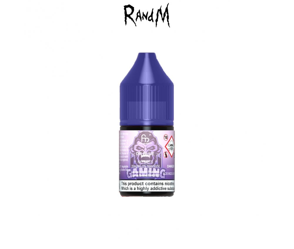 DR Blue 7000 E-Liquid Nicotine Salt by R & M Tornado 10ml - Vapestore Direct