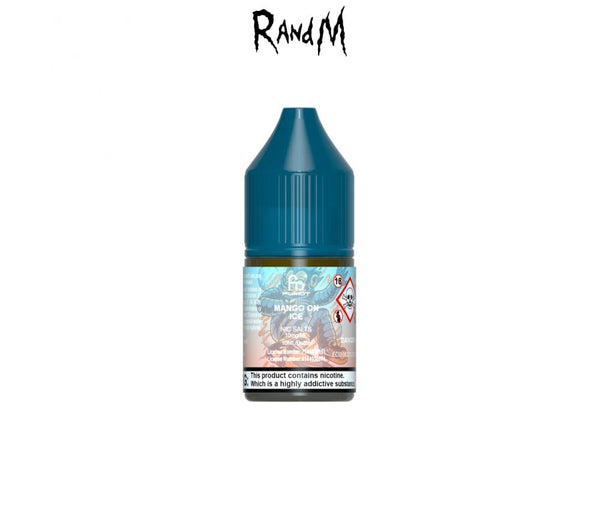 Mango On Ice 7000 E-Liquid Nicotine Salt by R & M Tornado 10ml - Vapestore Direct
