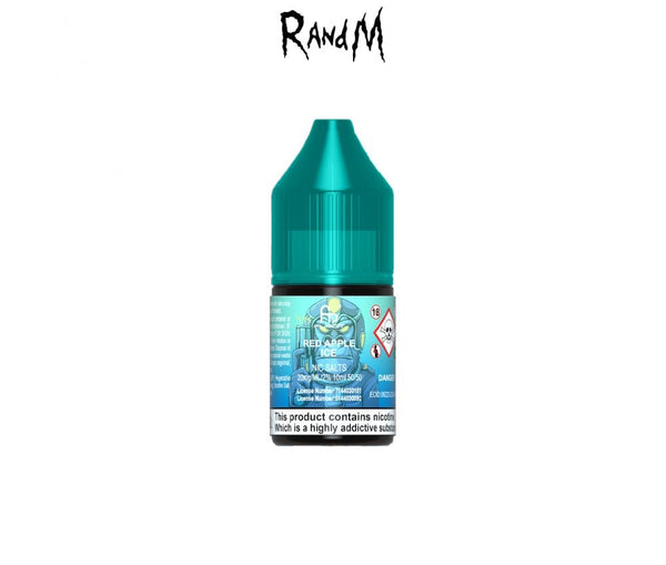 Red Apple Ice 7000 E-Liquid Nicotine Salt by R & M Tornado 10ml - Vapestore Direct