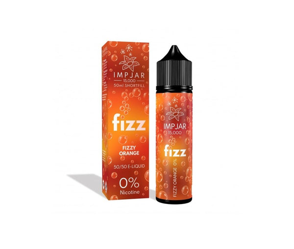 Fizzy Orange E-Liquid FIZZ 15000 Shortfill By Impjar 50ml - Vapestore Direct