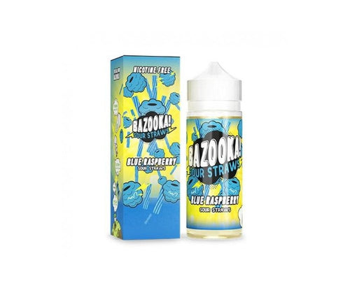 Blue Raspberry E-Liquid Shortfill By Bazooka 100ml - Vapestore Direct