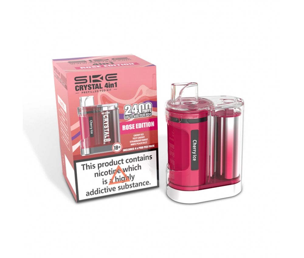 SKE Crystal 4 in 1 Closed Pod Kit - Vapestore Direct