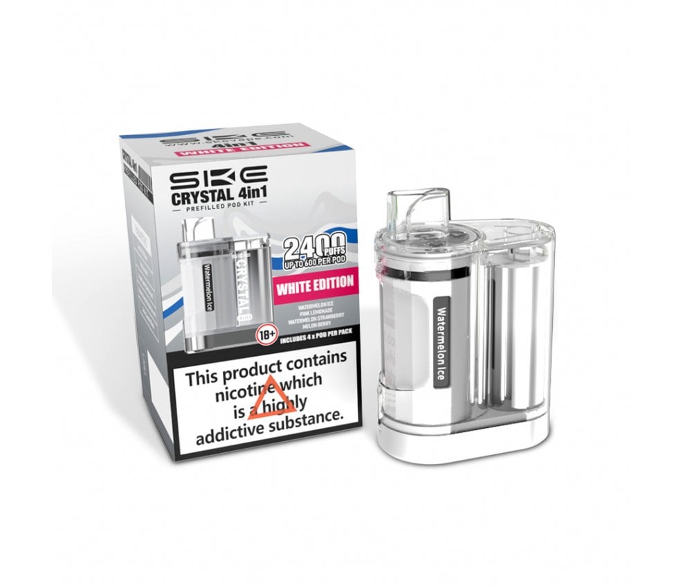 SKE Crystal 4 in 1 Closed Pod Kit - Vapestore Direct