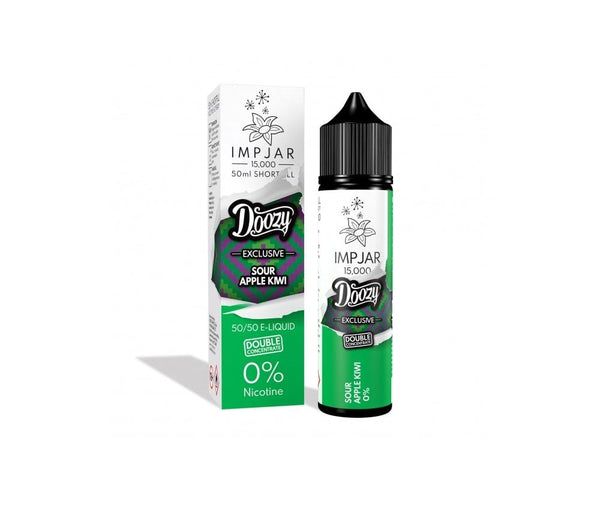Sour Apple Kiwi E-Liquid 15000 Shortfill By Impjar X Doozy Vape 50ml - Vapestore Direct