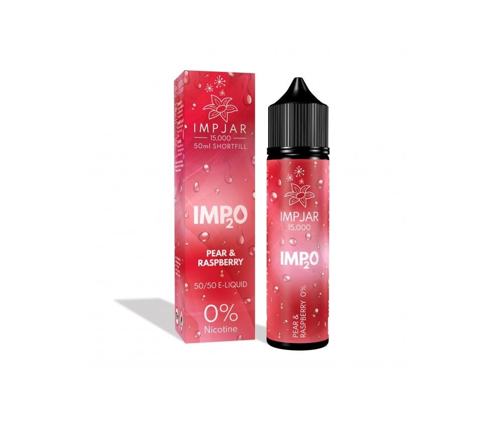 Pear & Raspberry E-Liquid IMP20 15000 Shortfill By Impjar 50ml - Vapestore Direct