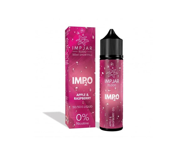 Apple & Raspberry E-Liquid IMP20 15000 Shortfill By Impjar 50ml - Vapestore Direct