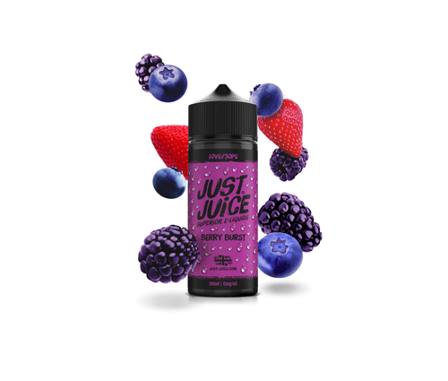Berry Burst E-Liquid Shortfill By Just Juice 100ml - Vapestore Direct
