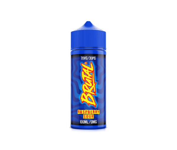 Raspberry Sour BRUTAL Range E-Liquid Shortfill By Just Juice 100ml - Vapestore Direct