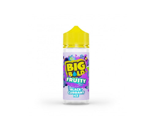 Blackcurrant Ice FRUITY E-Liquid Shortfill By Big Bold 100ml - Vapestore Direct
