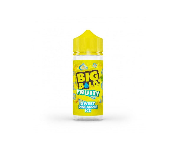 Sweet Pineapple Ice FRUITY E-Liquid Shortfill By Big Bold 100ml - Vapestore Direct