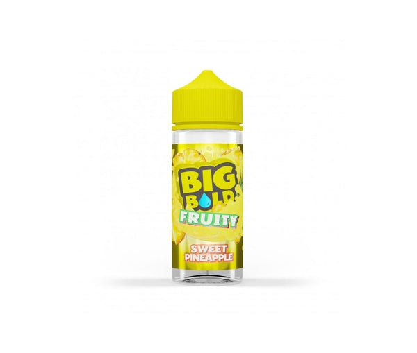 Sweet Pineapple FRUITY E-Liquid Shortfill By Big Bold 100ml - Vapestore Direct