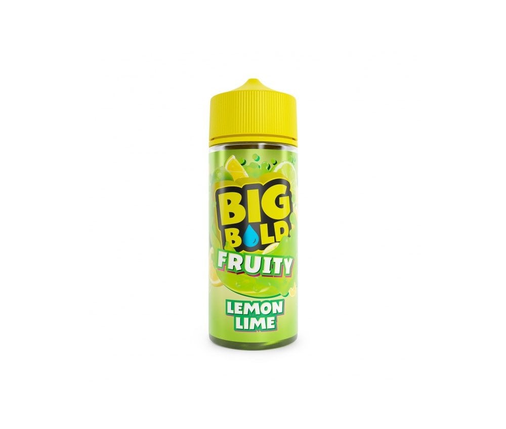 Lemon Lime FRUITY E-Liquid Shortfill By Big Bold 100ml - Vapestore Direct